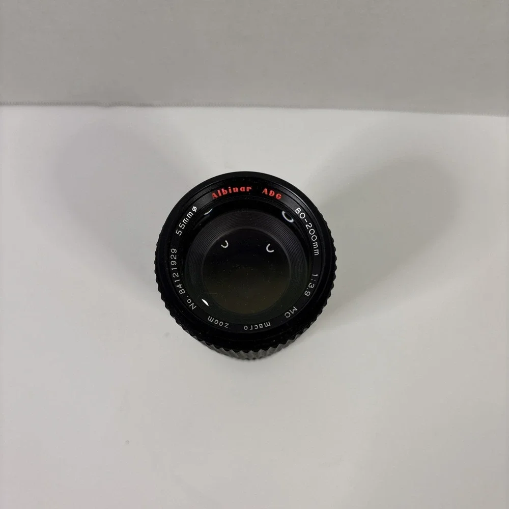 Albinar ADG 80-200mm f3.9 MC Macro Zoom Lens for Minolta MD Mount No. 84121929